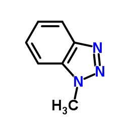 1-Methylbenzotriazole Structure