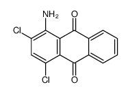 1-amino-2,4-dichloroanthraquinone结构式