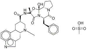 甲磺酸双氢麦角胺-13C,D3结构式