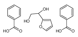 benzoic acid,(1R)-1-(furan-2-yl)ethane-1,2-diol结构式