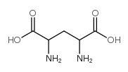 Glutamic acid, 4-amino- structure