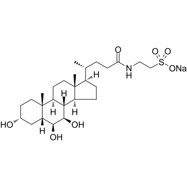 Tauro-β-muricholic acid sodium图片