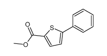 5-苯基噻吩-2-羧酸甲酯结构式