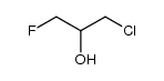 1-chloro-3-fluoro-2-propanol Structure