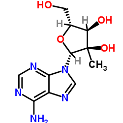 2'-C-Methyladenosine Structure