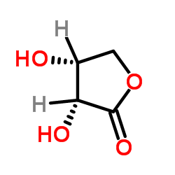 D-赤酮酸内酯结构式