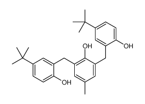 2,6-bis[(5-tert-butyl-2-hydroxyphenyl)methyl]-4-methylphenol Structure