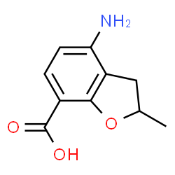 7-Benzofurancarboxylicacid,4-amino-2,3-dihydro-2-methyl-,(+)-(9CI) Structure
