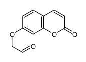 2-(2-oxochromen-7-yl)oxyacetaldehyde Structure