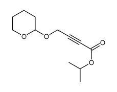 propan-2-yl 4-(oxan-2-yloxy)but-2-ynoate结构式
