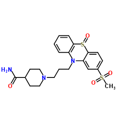 美托哌丙嗪亚砜-d6结构式
