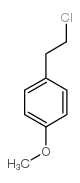 4-(2-氯乙基)苯甲醚结构式