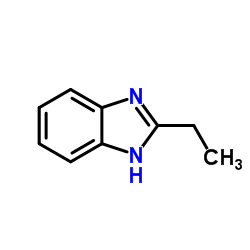 2-乙基苯并咪唑结构式
