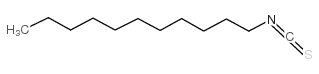 异硫氰酸十一烷酯结构式