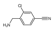 4-aminomethyl-3-chlorobenzonitrile Structure
