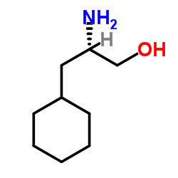 (2S)-2-Amino-3-cyclohexyl-1-propanol Structure
