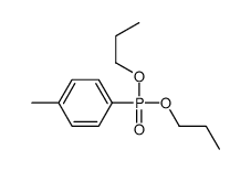 1-dipropoxyphosphoryl-4-methylbenzene结构式