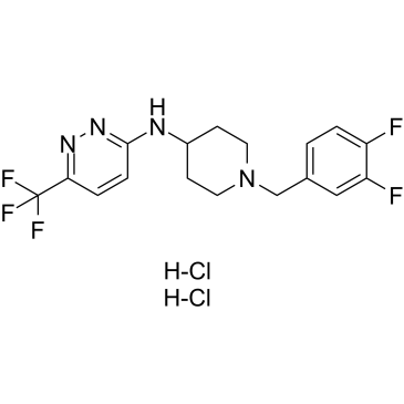 JNJ-37822681 dihydrochloride结构式