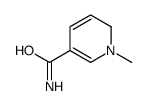 3-Pyridinecarboxamide,1,6-dihydro-1-methyl-(9CI) Structure