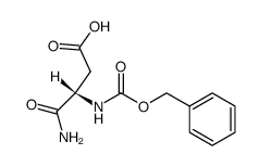Cbz-Asp-NH2结构式