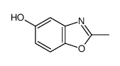 5-羟基-2-甲基苯并恶唑结构式