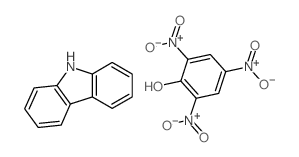 9H-carbazole; 2,4,6-trinitrophenol structure