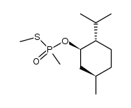 [(-)-O-menthyl] S-methyl methylphosphonothioate Structure