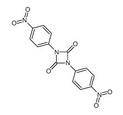 1,3-Bis(p-nitrophenyl)-2,4-uretidinedione Structure