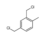 2,4-bis(chloromethyl)toluene Structure