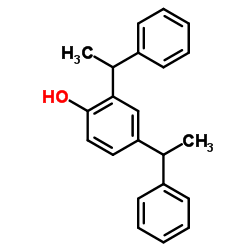 2,4-双-(1-苯基乙基)苯酚结构式