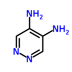 4,5-二氨基哒嗪结构式