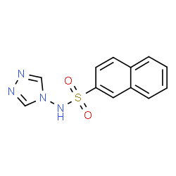 N-(4H-1,2,4-Triazol-4-yl)-2-naphthalenesulfonamide Structure