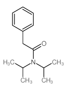 Benzeneacetamide,N,N-bis(1-methylethyl)-结构式