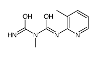 1-carbamoyl-1-methyl-3-(3-methylpyridin-2-yl)urea Structure