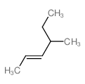 2-Hexene, 4-methyl-,(2E)-结构式