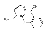 (2-{[2-(羟基甲基)苯基]硫代}苯基)甲醇结构式