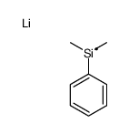lithium,dimethyl(phenyl)silanide Structure