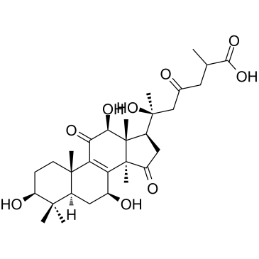 20-羟基灵芝酸G结构式
