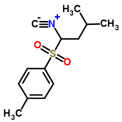 1-Isocyano-3-methylbutyl 4-methylphenyl sulfone structure