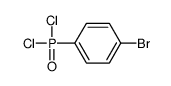 1-bromo-4-dichlorophosphorylbenzene结构式