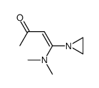 4-aziridin-1-yl-4-dimethylamino-but-3-en-2-one Structure