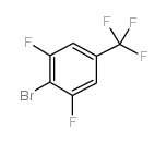 2-溴-1,3-二氟-5-(三氟甲基)苯结构式