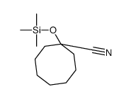 1-三甲基甲硅烷基氧基-1-环辛烷甲腈结构式