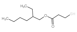 3-巯基丙酸-2-乙己酯结构式