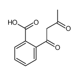 2-(3-oxobutanoyl)benzoic acid Structure