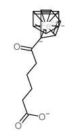 6-Ferrocenyl-6-oxohexanoic acid Structure