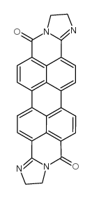 Bisbenzimidazo [2,1-a：1',2-b'] anthra [2,1,9-def：6,5,10-d'e'f'] diisoguinoline-10,21-dione,带有顺式异构体结构式