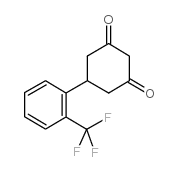 5-(2-(三氟甲基)苯基)环己烷-1,3-二酮结构式
