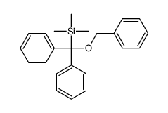 [diphenyl(phenylmethoxy)methyl]-trimethylsilane结构式