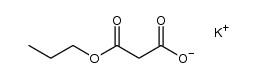 potassium 3-oxo-3-n-propoxypropanoate结构式